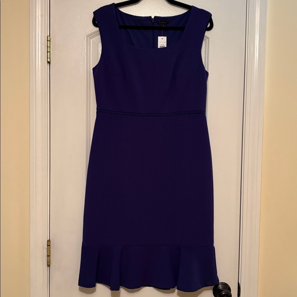 New with tags Ann Taylor Deep Purple Dress